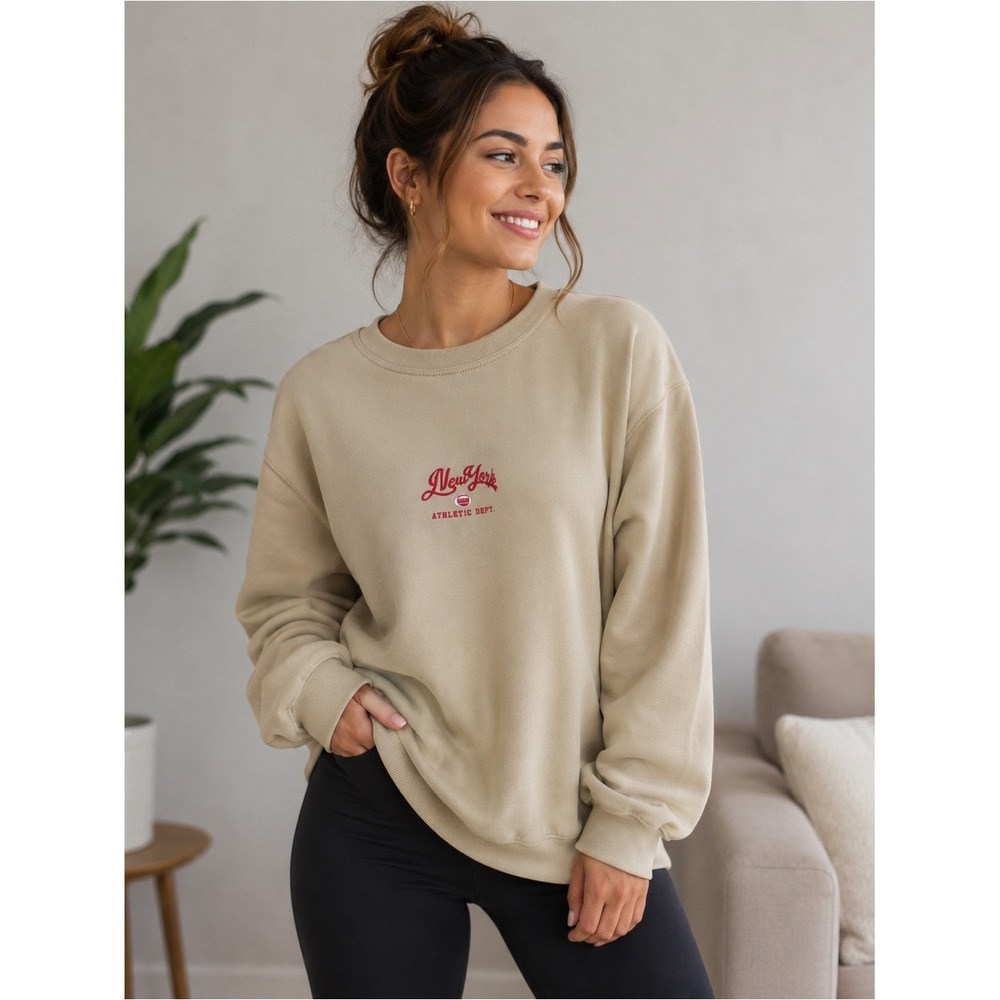 Vintage New York Athletic Department Sweatshirt Large Y2K Newâ York AthleâŚ